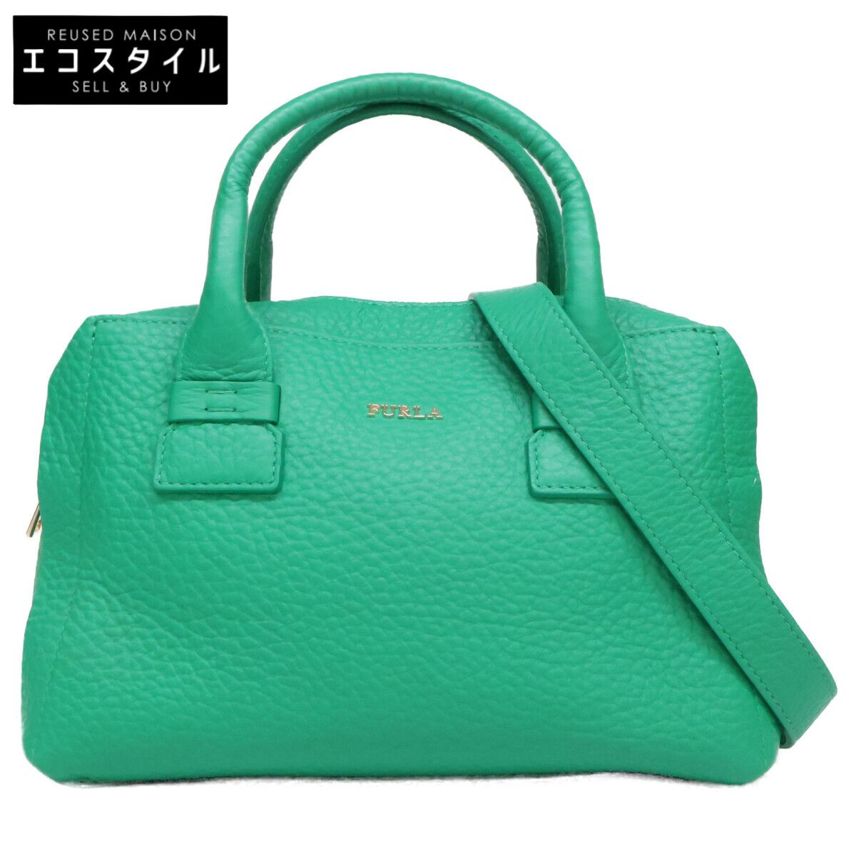 FURLA　フルラ　【美品】Capriccio サッチェルバッグ 2WAYショルダー