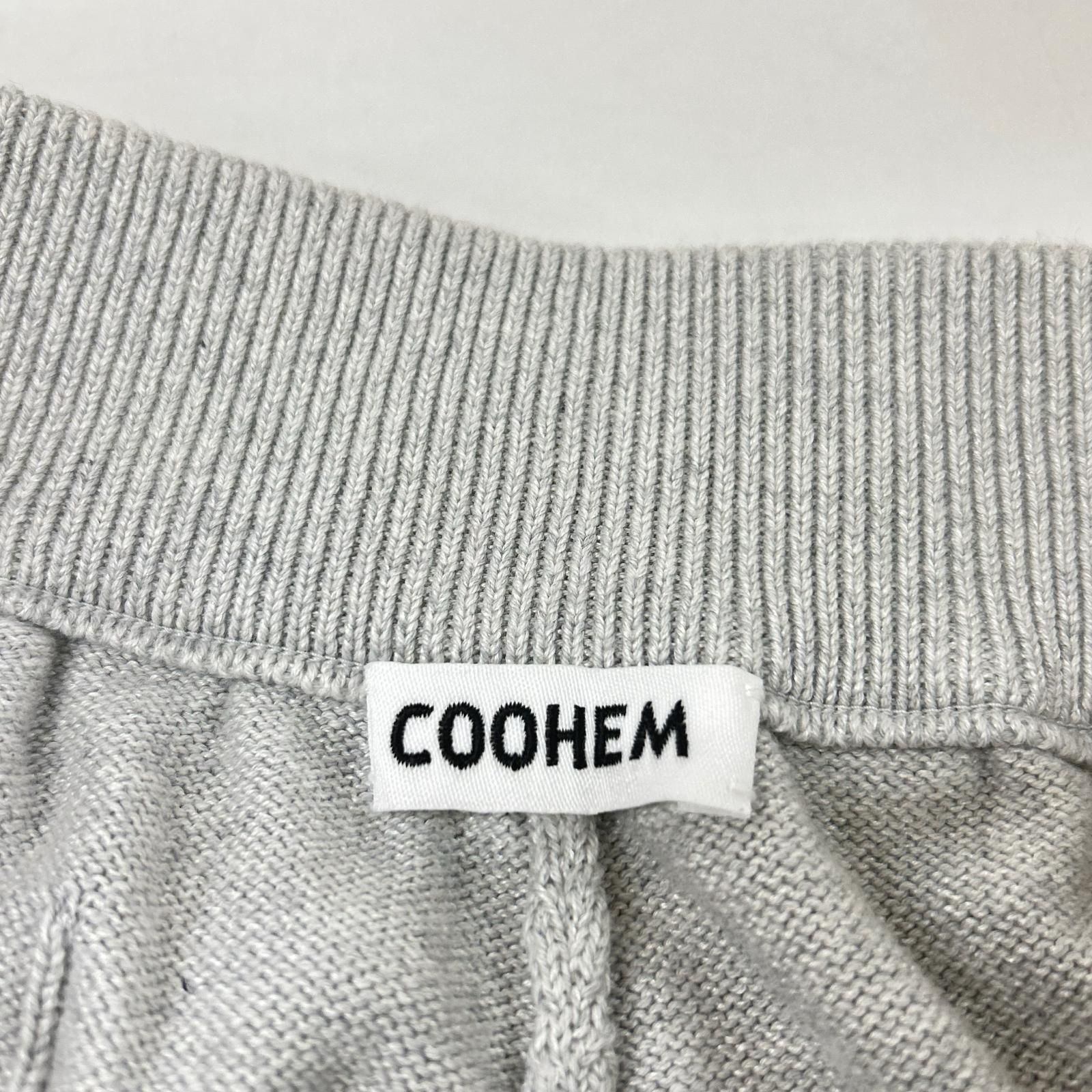Coohem コーヘン グレー COLOR MIX COTTON SILK PANTS 1 - メルカリ