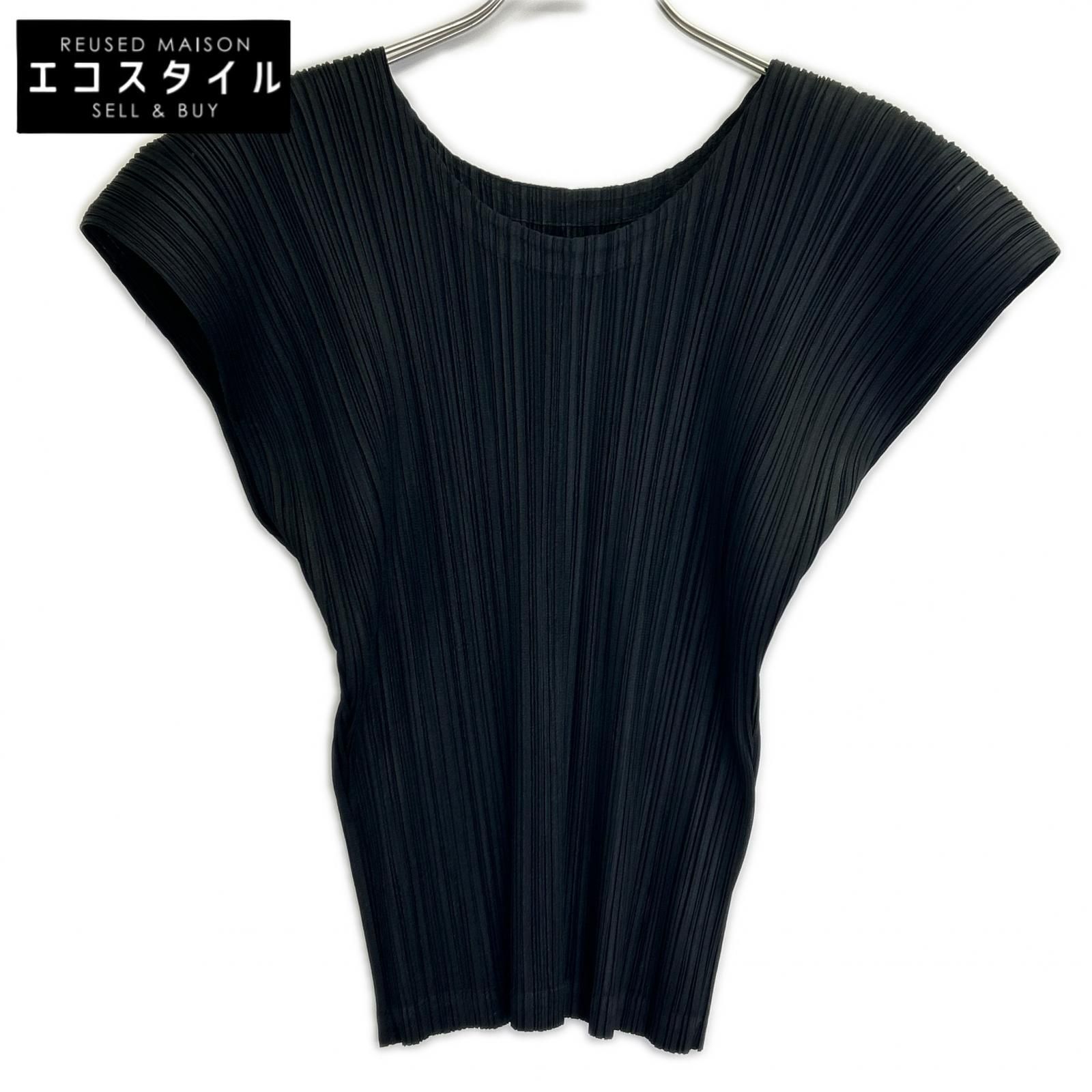 PLEATS PLEASE　プリーツプリーズ　【美品】PP23-JK145 プリーツ フレンチスリーブ カットソー　3