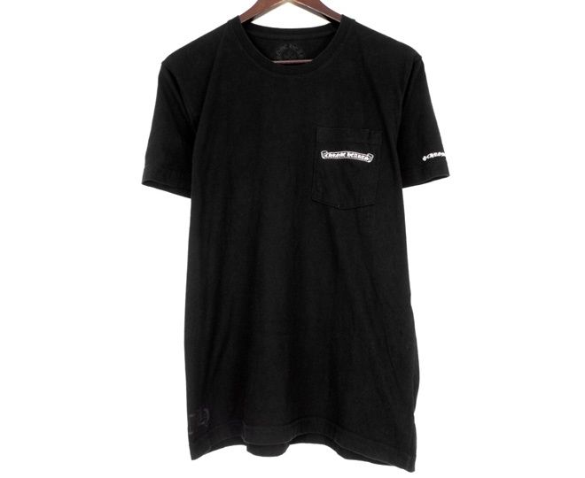 クロムハーツTシャツ クロムハーツ CHROME HEARTS 【 CH T-SHRT 1 】 スクロール ラベル