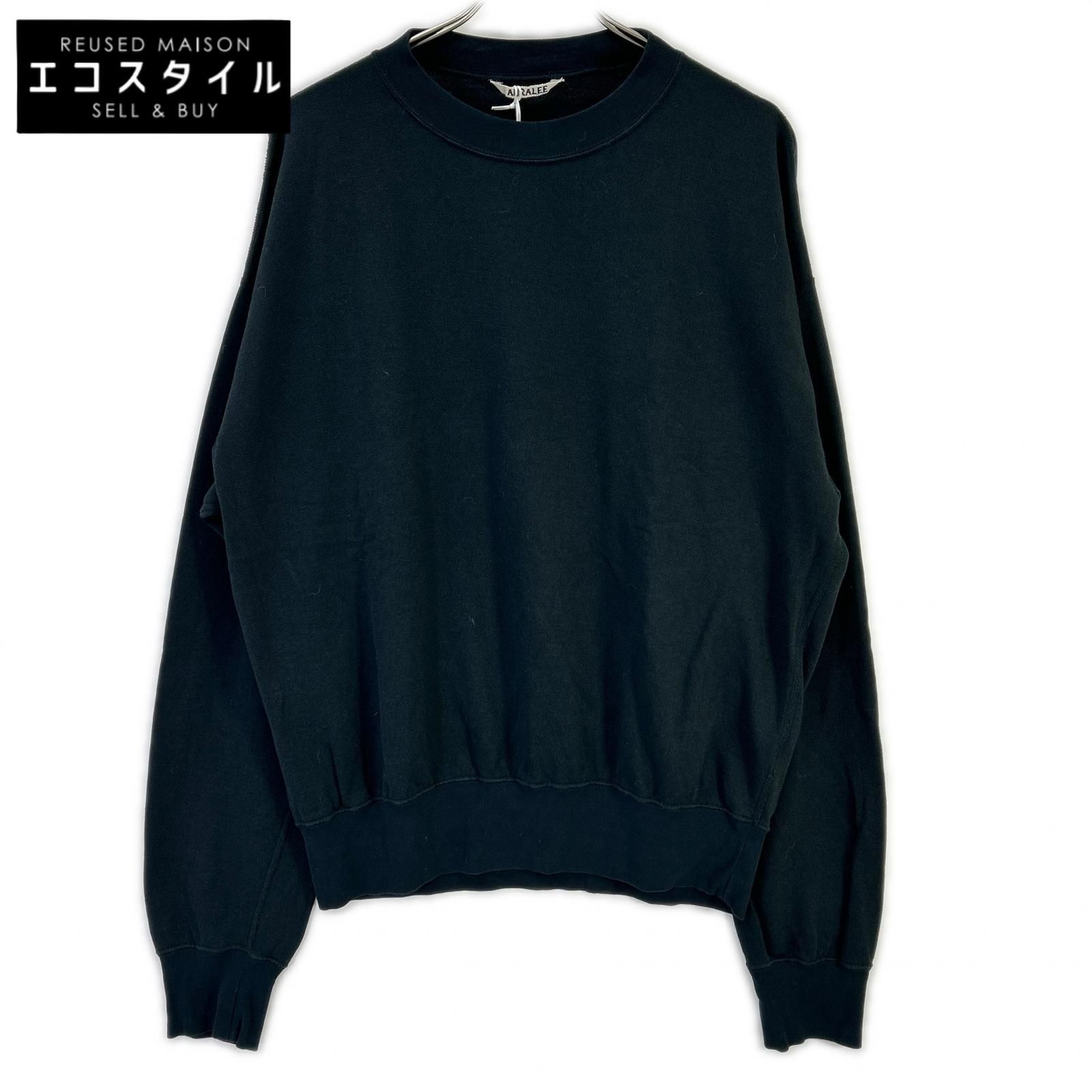 AURALEE　オーラリー　26SS A26SP02MU インクブラック HIGH TWIST LIGHT SWEAT P/O　5