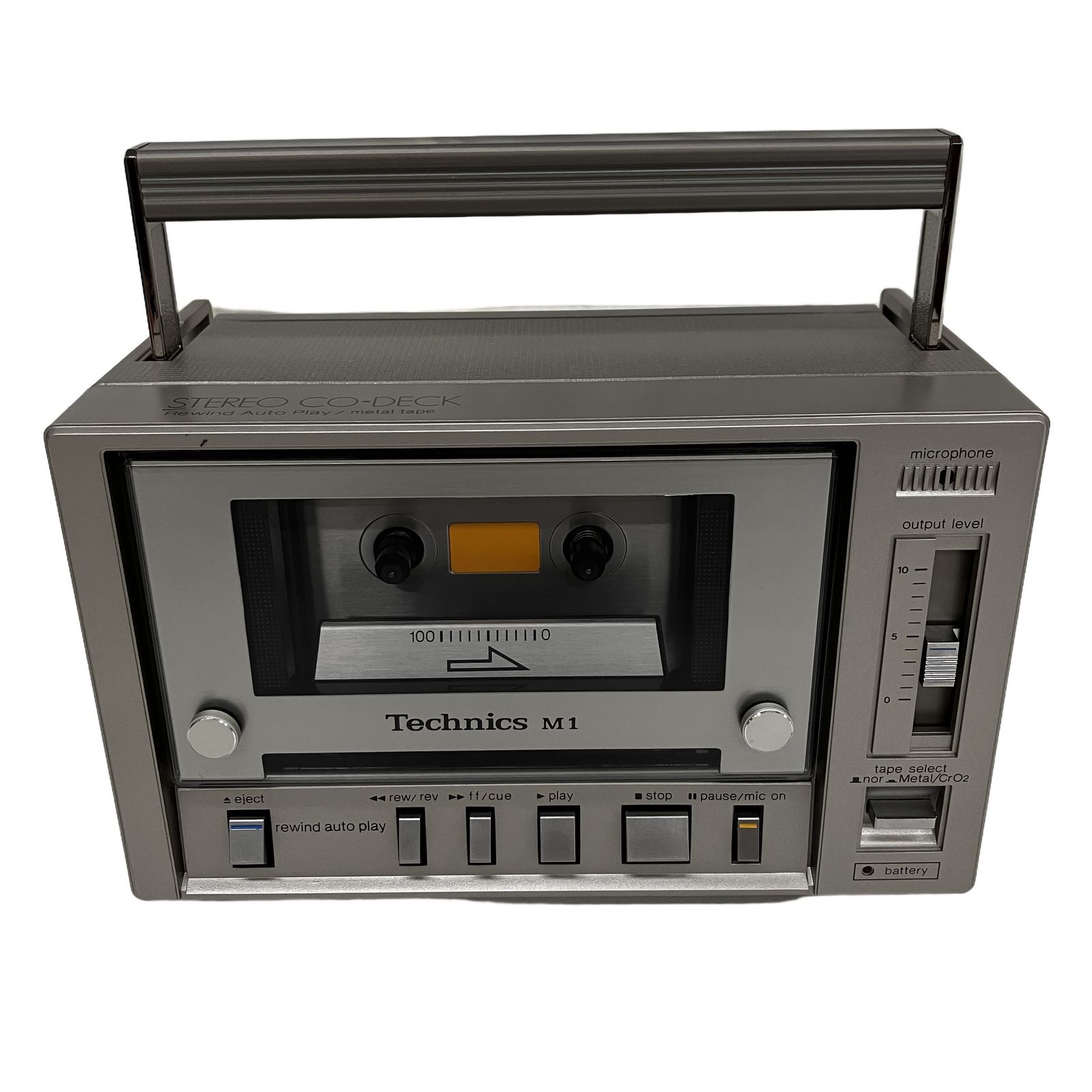Technics RS-M1 CO-DECK ダブルカセットデッキ ジャンク S11293976