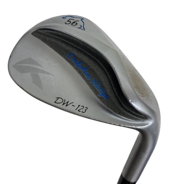 【中古】 キャスコ Dolphin Wedge DW-123 シルバー 56° ウェッジ WG Dolphin DP-231 (フレックスその他) メンズ 男性用 右利き 右用 Cランク ゴルフクラブ