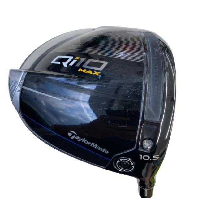 【中古】 テーラーメイド Qi10 MAX 10.5° ドライバー DR Diamana BLUE TM50(Qi10 DR) (フレックスS) メンズ 男性用 右利き 右用 Cランク ゴルフクラブ