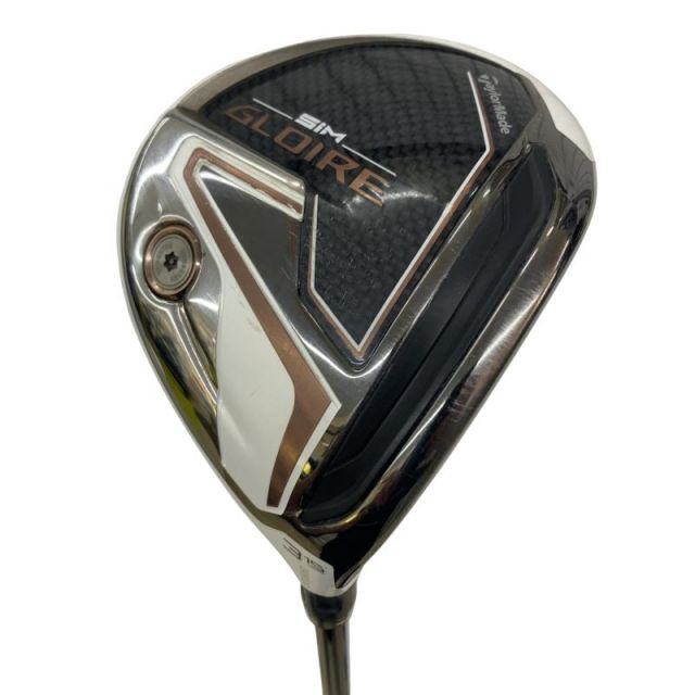 【中古】 テーラーメイド SIM GLOIRE 3W フェアウェイウッド FW AIR Speeder TM(FW) (フレックスSR) メンズ 男性用 右利き 右用 Cランク ゴルフクラブ