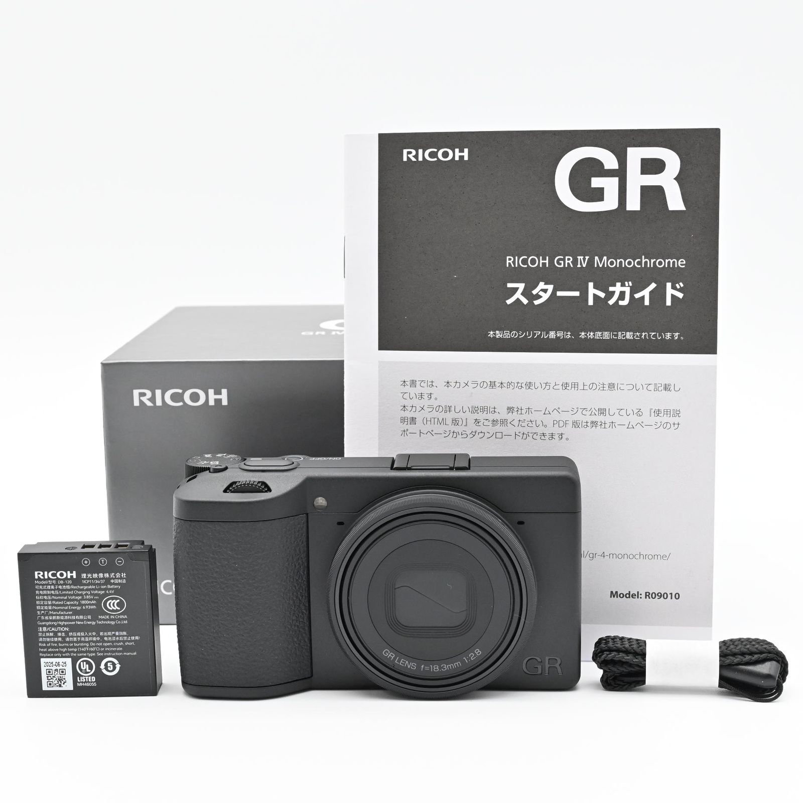 RICOH GR IV ブラック 美品　ショット数少 付属品完備 RICOH GR IV Monochrome ショット数 5回 ほぼ新品 - メルカリ