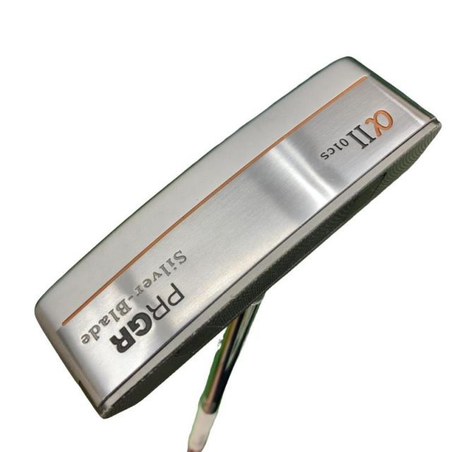 【中古】 プロギア SILVER-BLADE α 01CS 34インチ パター PT スチール (フレックスその他) メンズ 男性用 右利き 右用 Cランク ゴルフクラブ