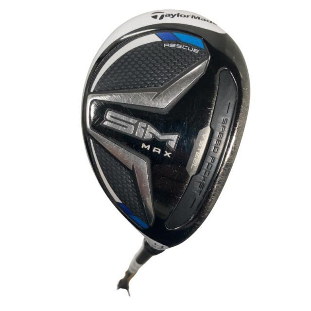 【中古】 テーラーメイド SIM MAX U4 ユーティリティ UT TENSEI BLUE TM60(UT) (フレックスS) メンズ 男性用 右利き 右用 Cランク ゴルフクラブ