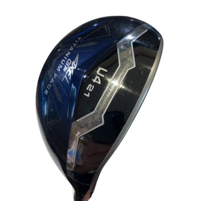 【中古】 つるや AXEL GF U4 ユーティリティ UT GF VANQUISH(ユーティリティ) (フレックスS) メンズ 男性用 右利き 右用 Cランク ゴルフクラブ