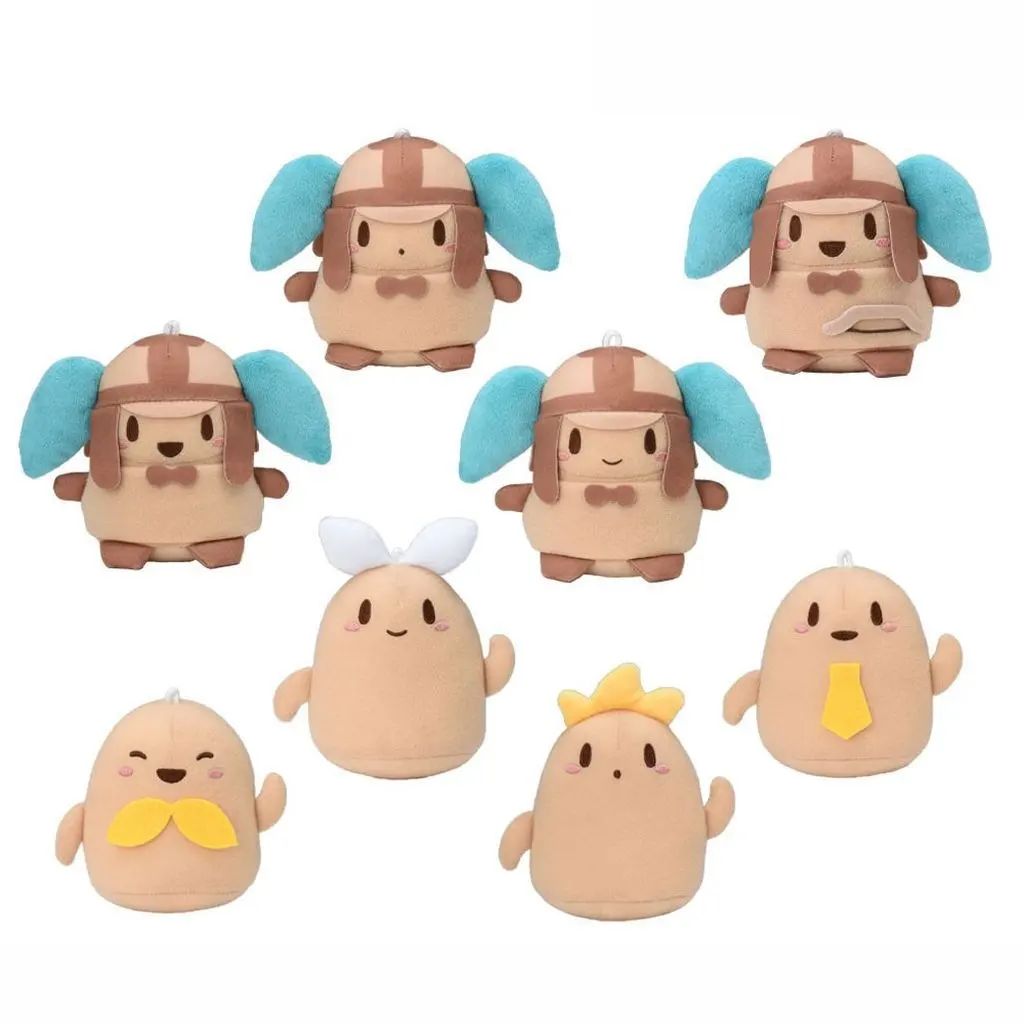 【中古】ぬいぐるみマスコット・ぬいぐるみバッジ 全8種セット 「VOCALOID 初音ミクシリーズ ふわぷち マスコット はにわ」