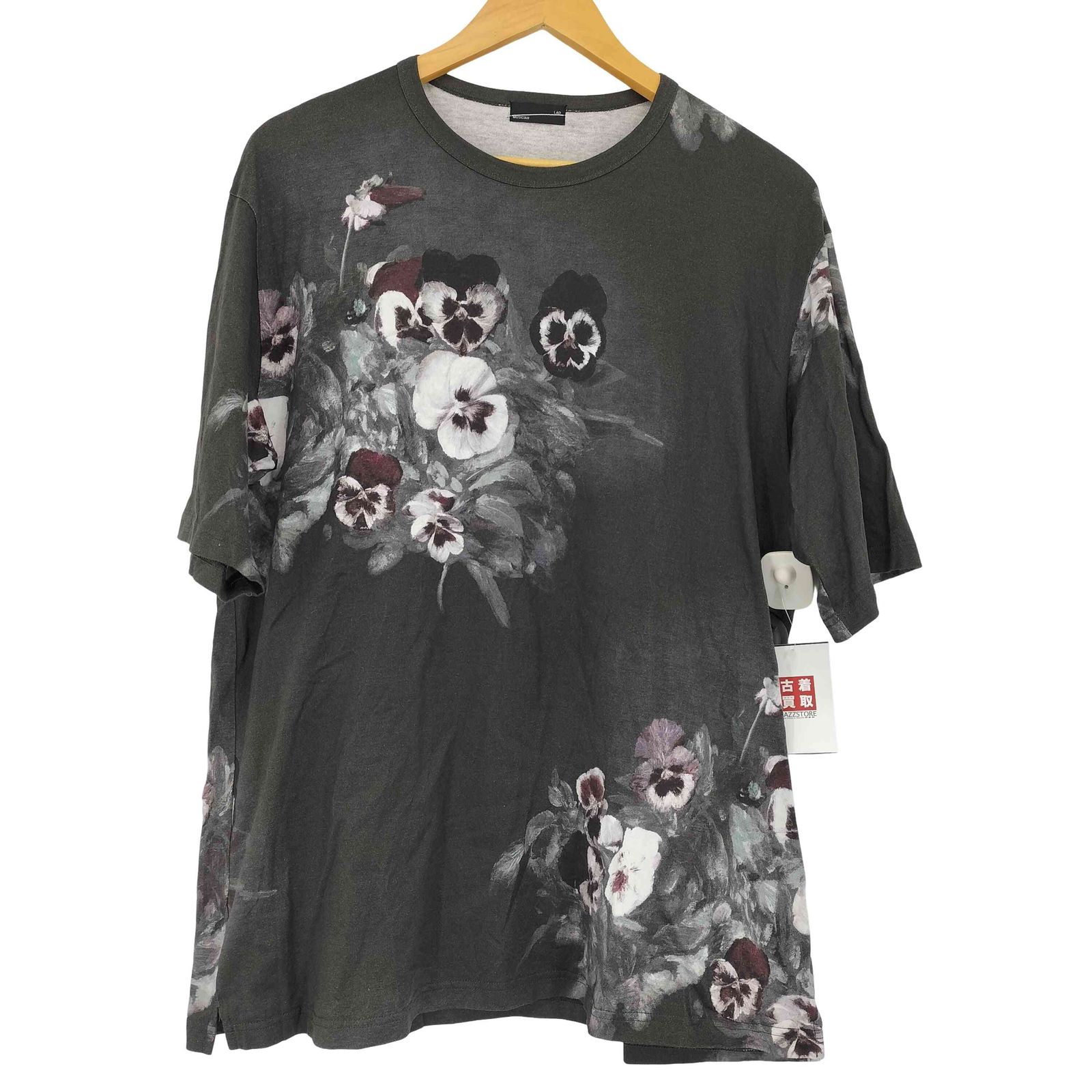 ラッドミュージシャン LAD MUSICIAN 24SS Pansy Super Big T-Shirt メンズ 表記無