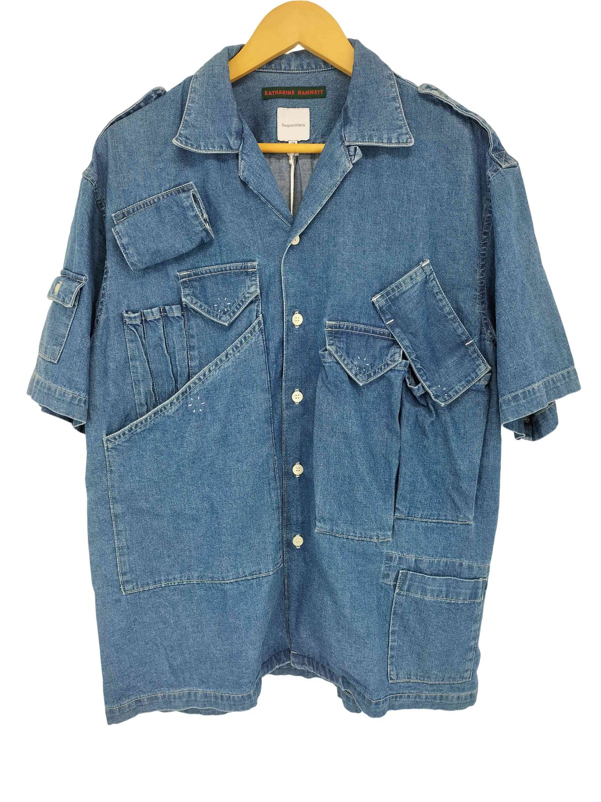 サスクワァッチファブリックス SASQUATCHfabrix. DENIM SHIRT メンズ JPN：M