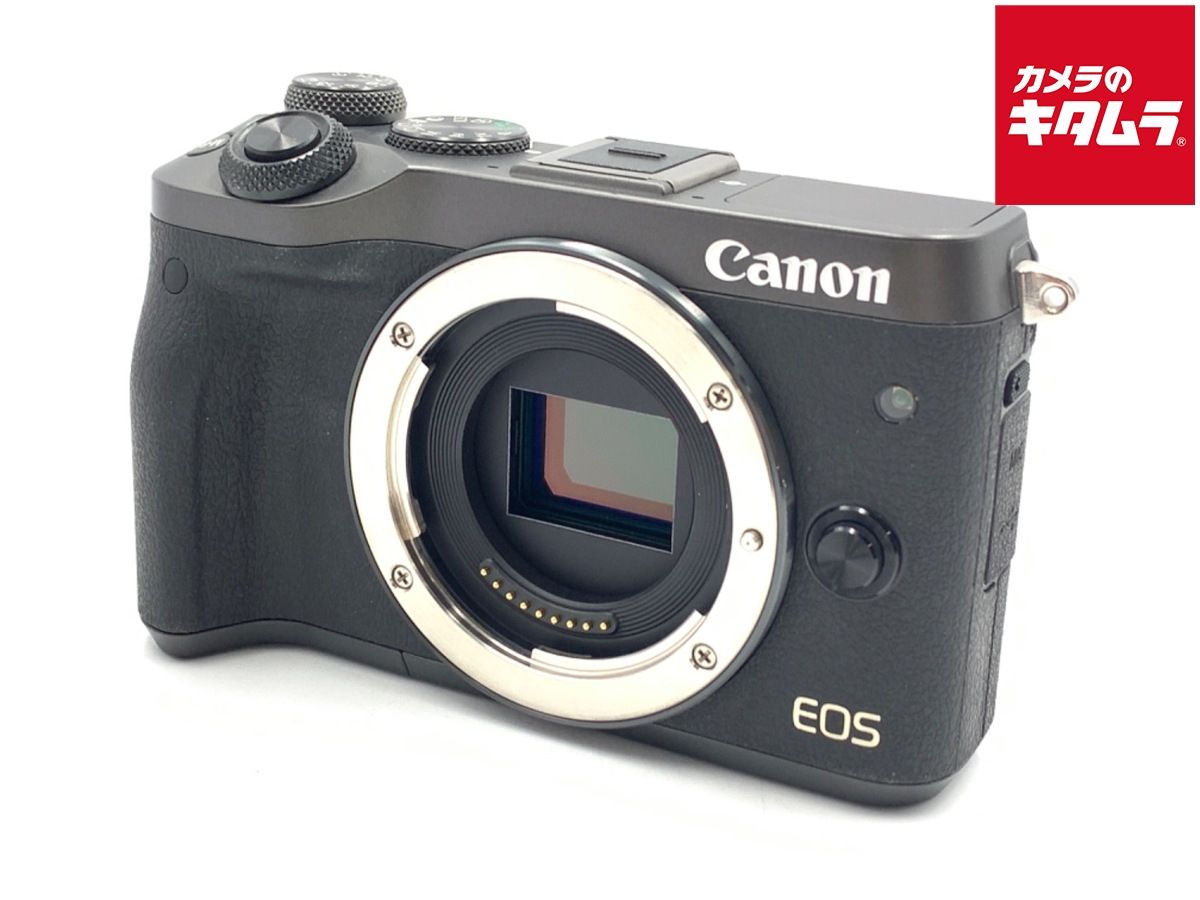 【中古】 【並品】 キヤノン EOS M6 ボディ ブラック