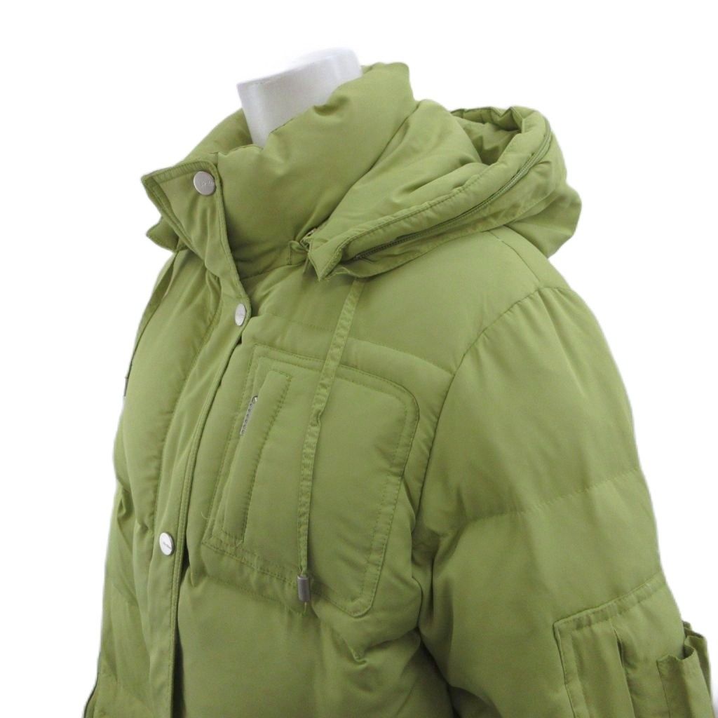 マックスマーラ MAX MARA ダウンジャケット アウター 42 カーキ フード
