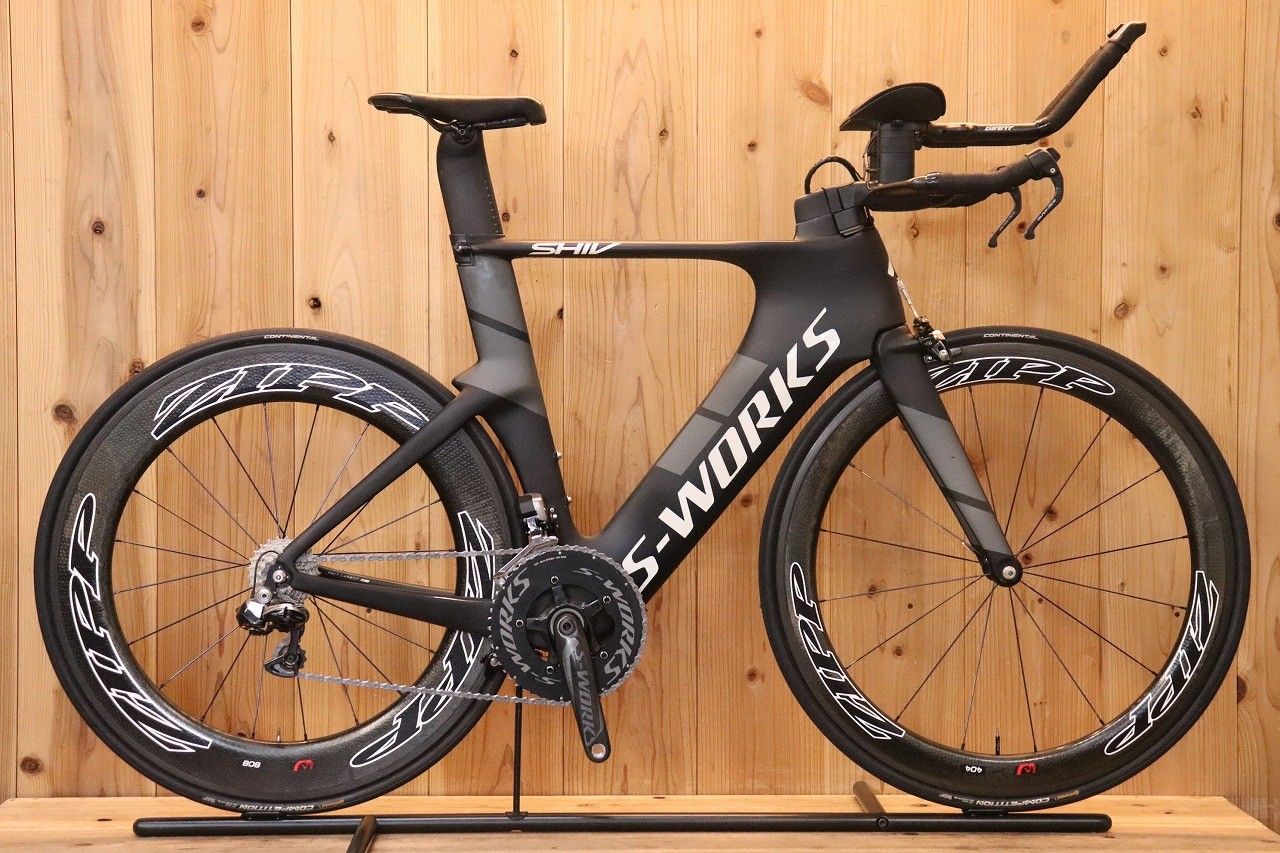 スペシャライズド SPECIALIZED エスワークス シヴ S-WORKS SHIV 2016年モデル Mサイズ シマノ デュラエース 9070 DI2 MIX 11S カーボン トライアスロンバイク 【芦屋店】