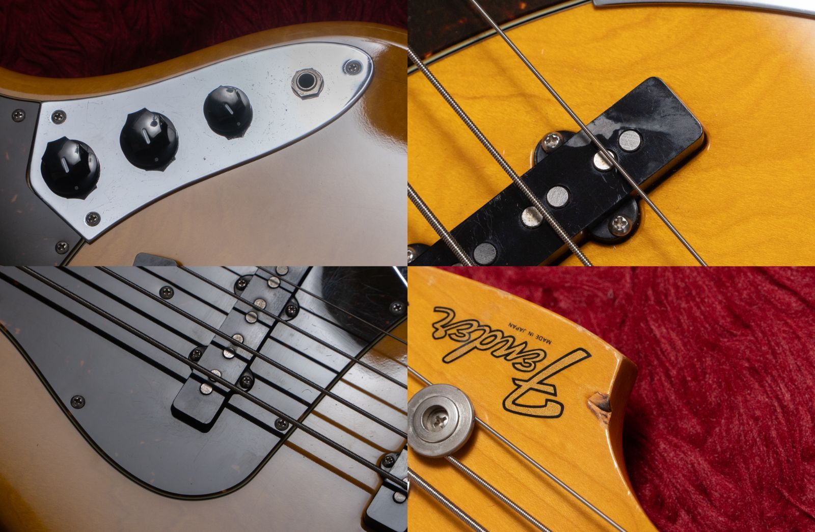 【used】Fender Japan / JB62-75 Refinish Natural 1983 4.360kg #JV33878【GIB横浜】エレキベース