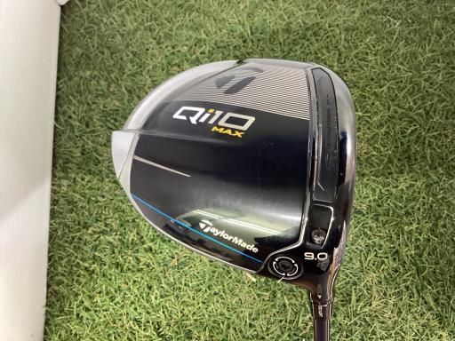【中古】 テーラーメイド Qi10 MAX 9° ドライバー DR Diamana BLUE TM50(Qi10 DR) (フレックスS) メンズ 男性用 右利き 右用 Cランク ゴルフクラブ