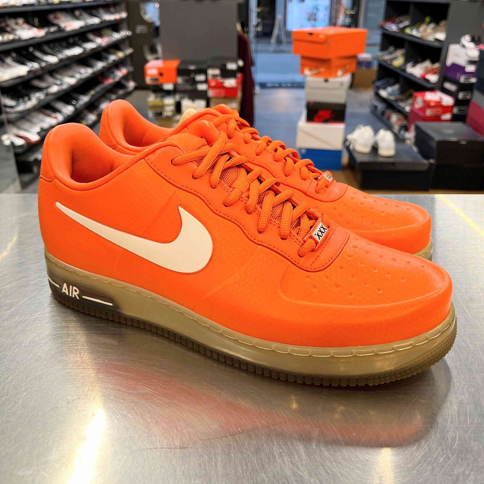 【US11】 NIKE AIR FORCE 1 FOAMPSITE PRO LOW QS 573976-800 【中古】 箱有