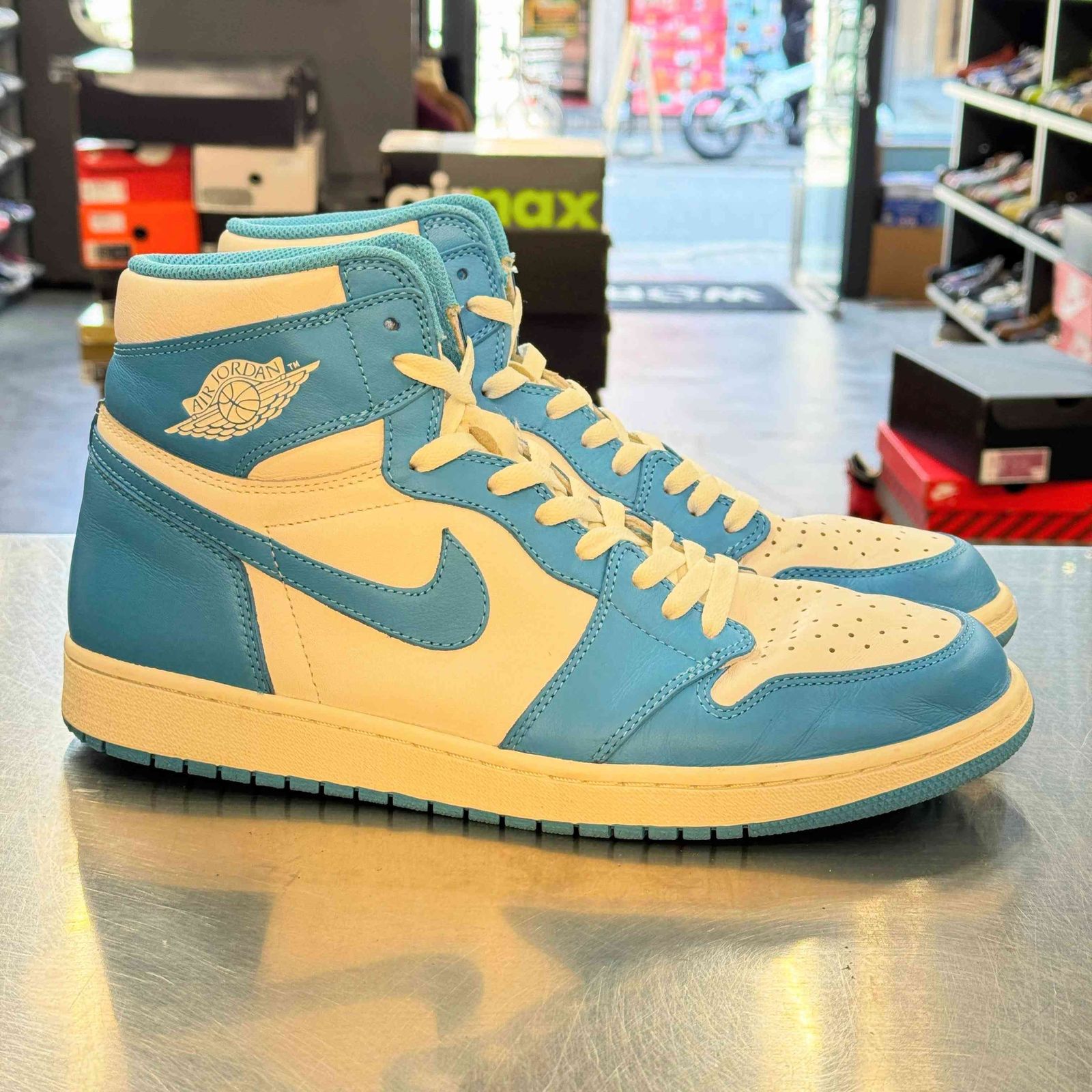 【US12】 AIR JORDAN 1 RETRO HIGH OG UNC 555088-117 【中古】 箱有