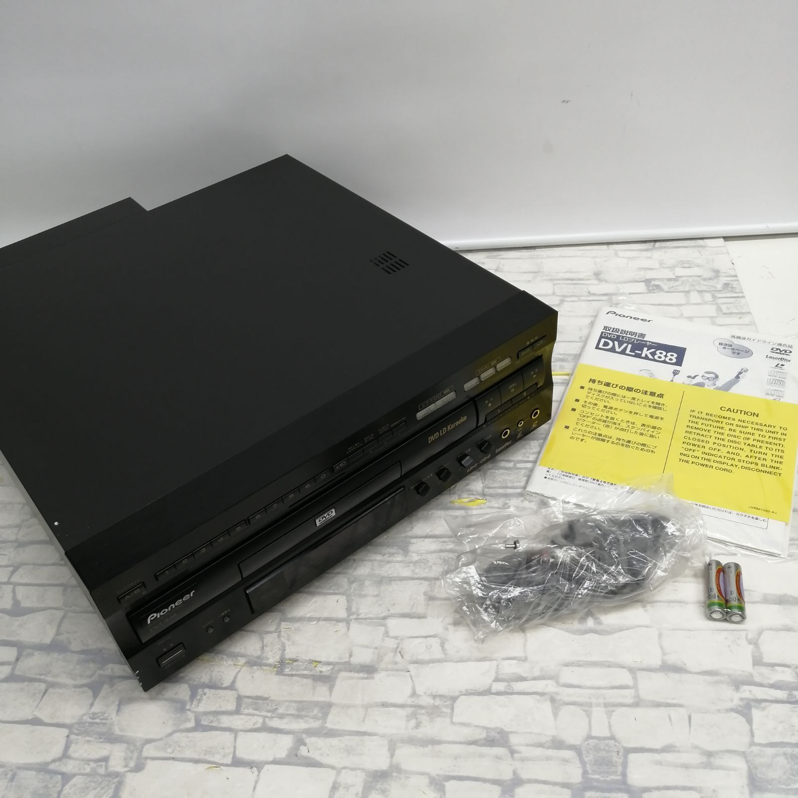 【新品】pioneer LDプレーヤー DVL-K88 M2361-ht2zy