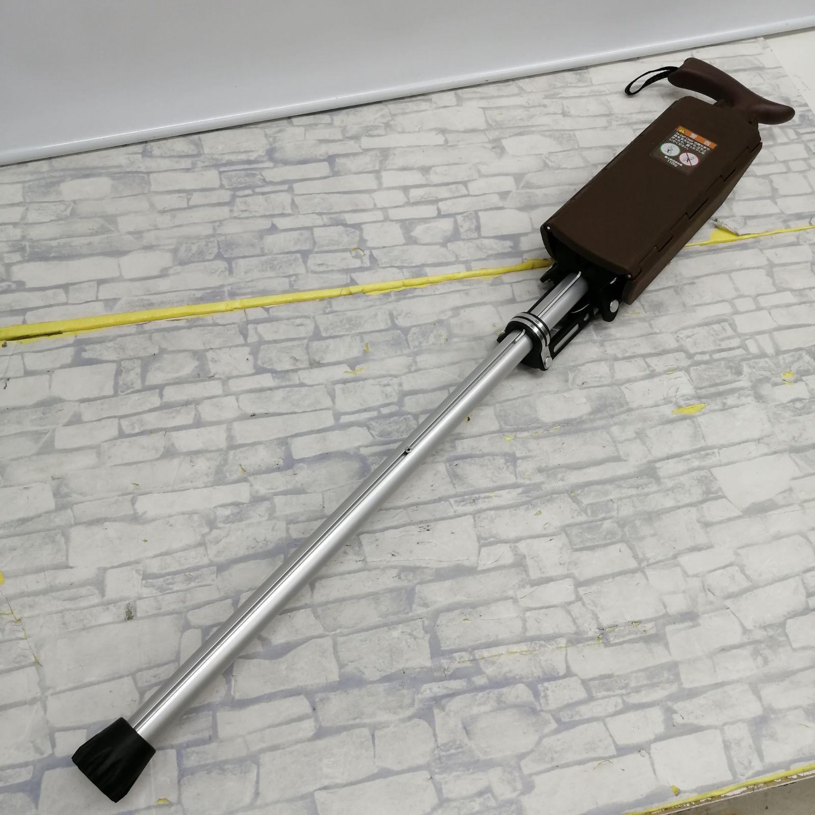 【動作品】土屋産業株式会社 ステッキチェア Step2Gold Ta-Da Chair 耐荷重110kg 85cm Mサイズ M2351-hk2mr