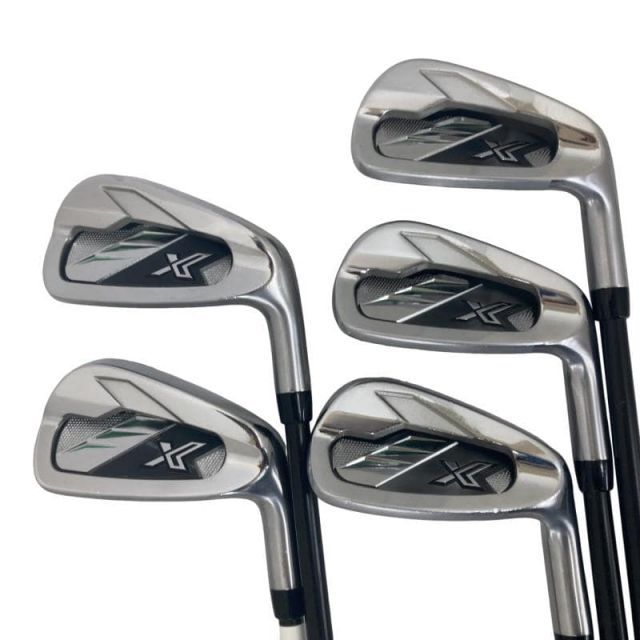 【中古】 ダンロップ XXIO(2022) eks 5S アイアンセット IR Miyazaki AX-2(IR) (フレックスS) メンズ 男性用 右利き 右用 Cランク ゴルフクラブ