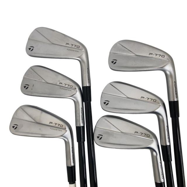 【中古】 テーラーメイド Taylor Made P・770(2023) 6S アイアンセット IR Diamana Thump Iron i95(2023) (フレックスS) メンズ 男性用 右利き 右用 Cランク ゴルフクラブ
