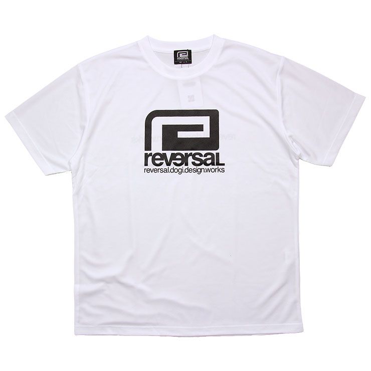 リバーサル ドライメッシュ Tシャツ reversal 半袖Tシャツ rvddw メンズ レディース ブランド 大きいサイズ おしゃれ おすすめ 人気 黒 白 rvbs082 reversal622 ホワイト S M L XL XXL