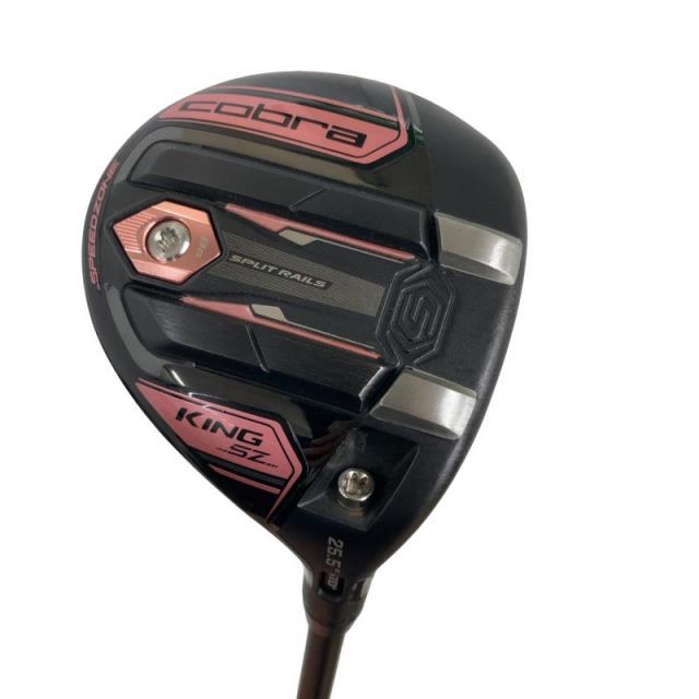 【中古】 コブラ KING SPEEDZONE 7W レディース フェアウェイウッド FW HeLIUM BLACK 4 (フレックスL) レディース 女性用 右利き 右用 Cランク ゴルフクラブ