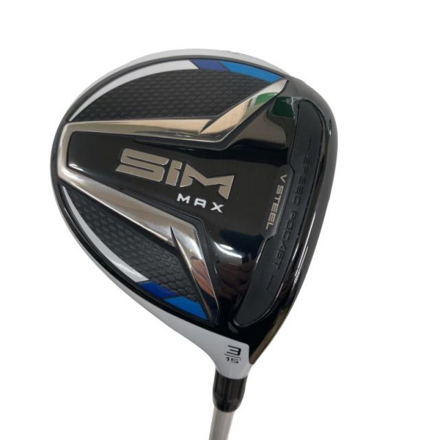 【中古】 テーラーメイド SIM MAX 3W レディース フェアウェイウッド FW TENSEI BLUE TM40(FW) (フレックスA) レディース 女性用 右利き 右用 Bランク ゴルフクラブ