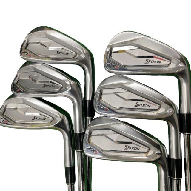 【中古】 ダンロップ SRIXON ZX5 6S アイアンセット IR NS PRO MODUS3 TOUR105 D.S.T (フレックスS) メンズ 男性用 右利き 右用 Cランク ゴルフクラブ
