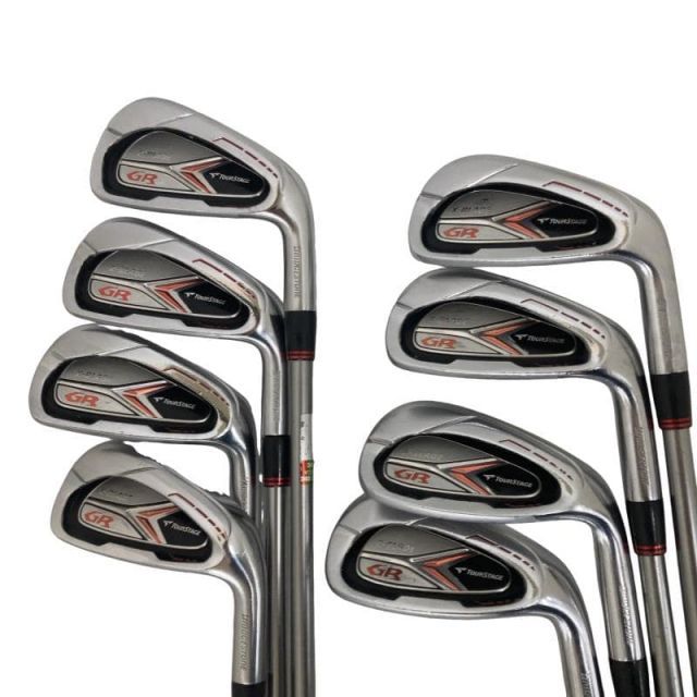 【中古】 ブリヂストン TOURSTAGE X-BLADE GR(2012) 8S アイアンセット IR Tour AD B12-03i (フレックスS) メンズ 男性用 右利き 右用 Dランク ゴルフクラブ