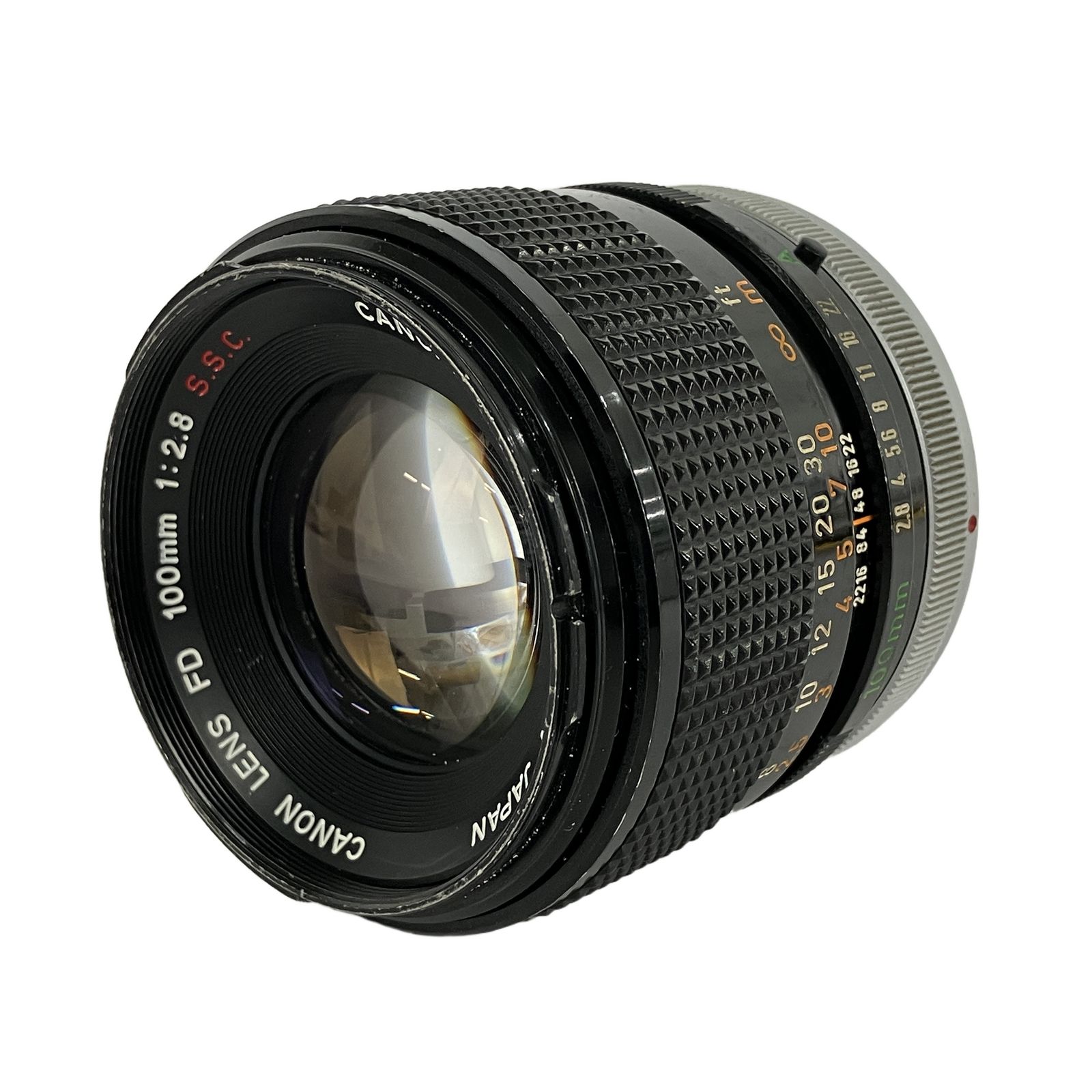 Canon LENS FD 100mm F2.8 S.S.C. カメラ レンズ キャノン ジャンク Y11349542