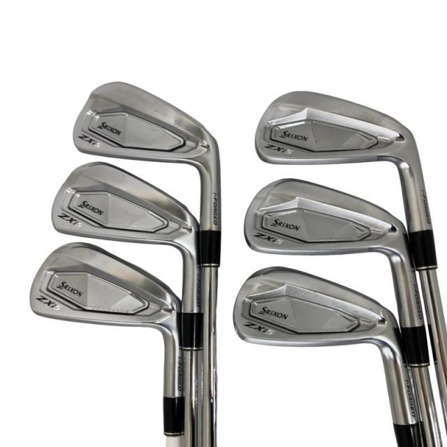 【中古】 ダンロップ SRIXON ZXi5 6S アイアンセット IR NS PRO MODUS3 TOUR105 (フレックスS) メンズ 男性用 右利き 右用 Cランク ゴルフクラブ