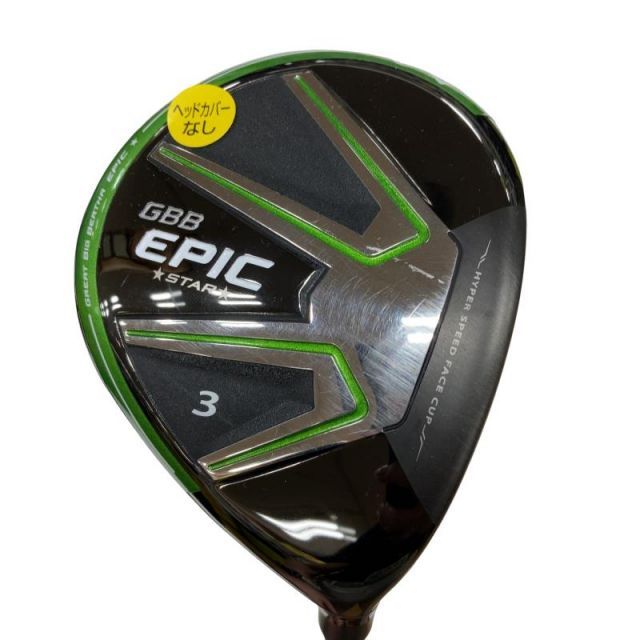 【中古】 キャロウェイ GBB EPIC STAR 3W フェアウェイウッド FW Speeder EVOLUTION for GBB (フレックスSR) メンズ 男性用 右利き 右用 Cランク ゴルフクラブ
