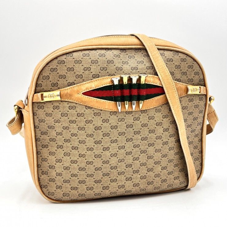GUCCI（グッチ）GGマイクロ ショルダーバッグ ヴィンテージ GG柄
