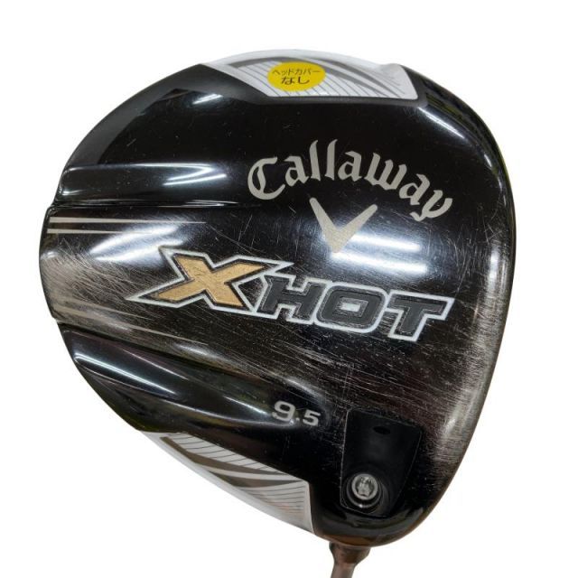 【中古】 キャロウェイ X HOT 9.5° ドライバー DR X HOT 60W(ドライバー) (フレックスS) メンズ 男性用 右利き 右用 Cランク ゴルフクラブ