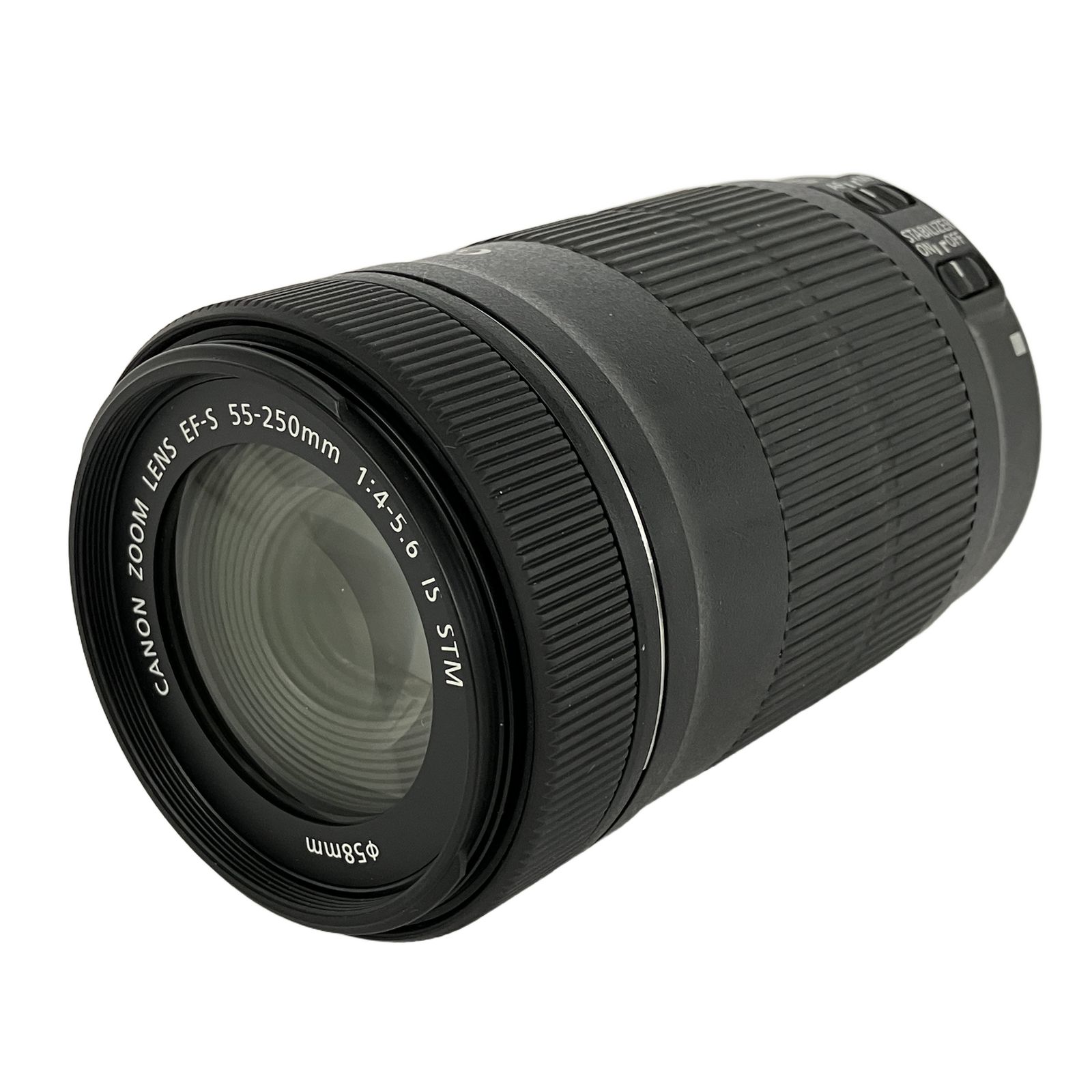 Canon ZOOM LENS EF-S 55-250mm F4-5.6 IS STM 望遠 ズームレンズ キャノン ジャンクY11349543