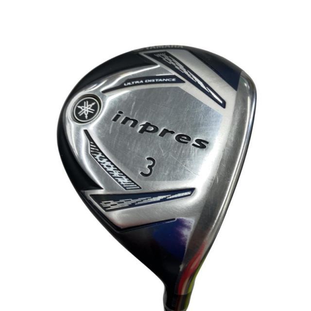 【中古】 ヤマハ inpres UD+2 3W フェアウェイウッド FW 純正特注シャフト (フレックスSR) メンズ 男性用 右利き 右用 Cランク ゴルフクラブ