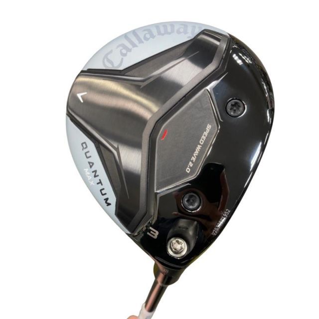 【中古】 キャロウェイ QUANTUM MAX 3W フェアウェイウッド FW TENSEI GRAY for CW 60(QUANTUM FW) (フレックスS) メンズ 男性用 右利き 右用 Cランク ゴルフクラブ