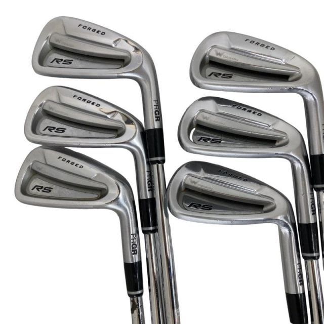 【中古】 プロギア RS FORGED(2018) 6S アイアンセット IR Dynamic Gold 105 (フレックスS) メンズ 男性用 右利き 右用 Dランク ゴルフクラブ