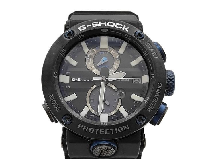 CASIO カシオ 腕時計 G-SHOCK MASTER OF G - AIR GRAVITYMASTER GWR-B1000-1A1JF ブラック系 カーボン メンズ ソーラー電波 アナログ 美品