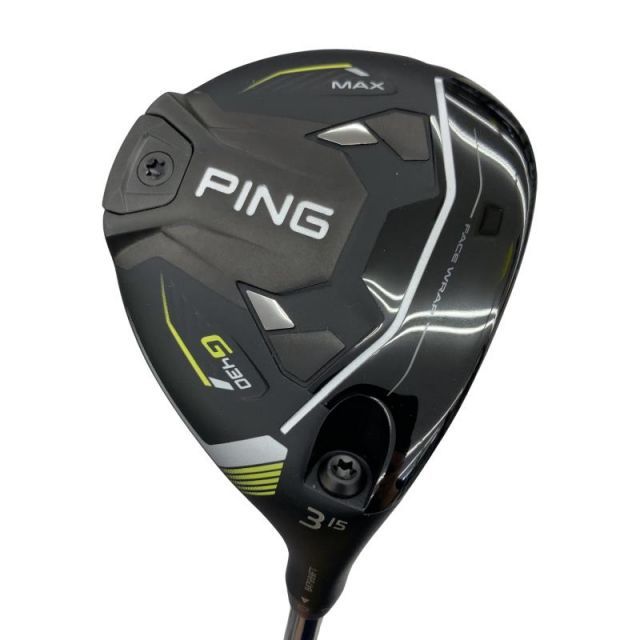 【中古】 ピン G430 MAX 3W フェアウェイウッド FW PING TOUR 2.0 BLACK 65(FW) (フレックスS) メンズ 男性用 右利き 右用 Bランク ゴルフクラブ 30,493円