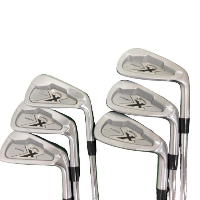 【中古】 キャロウェイ X FORGED 6S アイアンセット IR NS PRO 950GH (フレックスS) メンズ 男性用 右利き 右用 Cランク ゴルフクラブ