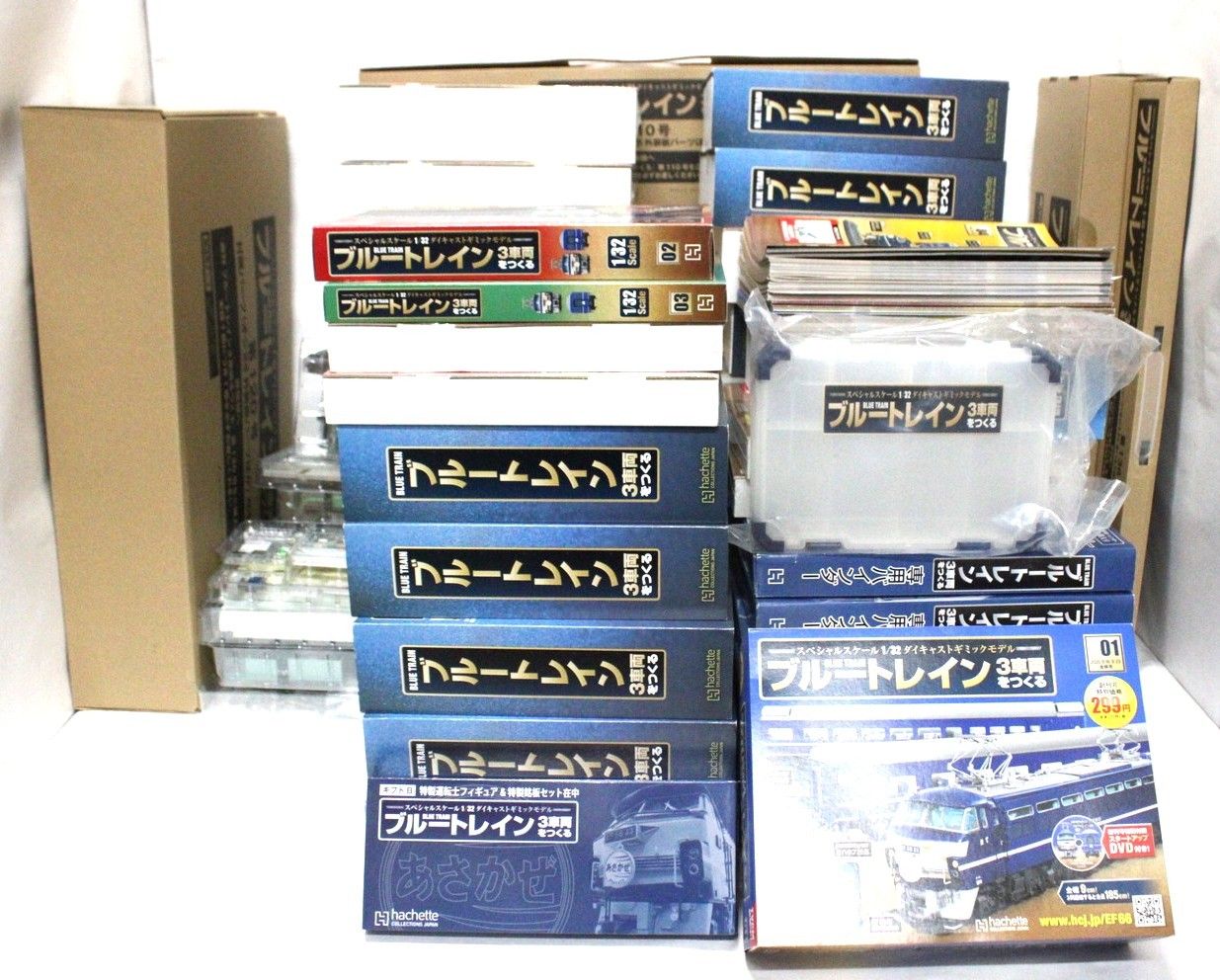 未組立 アシェット ブルートレイン 3車両をつくる 1-210巻 特典付き 模型 ホビー ITEDC1ZJ5DV0-A110-byebye