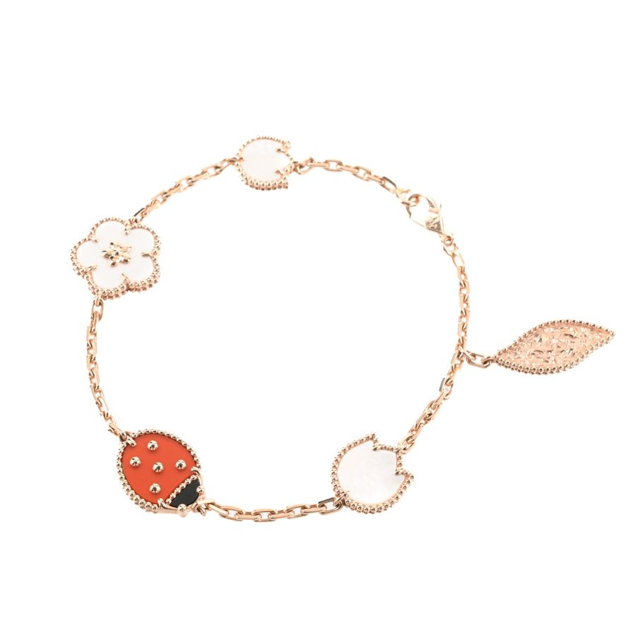 Van Cleef & Arpels ヴァンクリーフアーペル ブレスレット ラッキースプリング VCARP7RR00