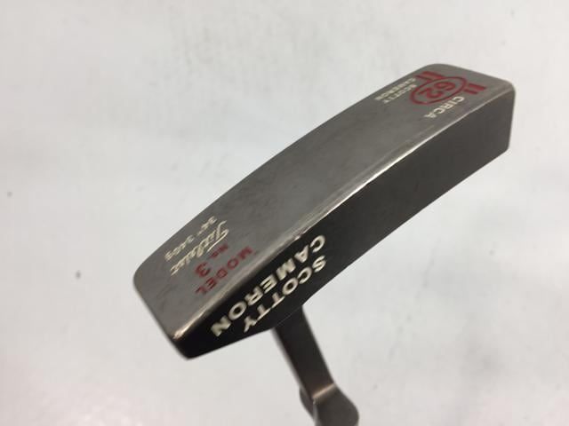 返品OK 【中古ゴルフクラブ】タイトリスト スコッティ・キャメロン CIRCA62 #3 2007(チャコールミスト･メッキ) オリジナルスチール パター