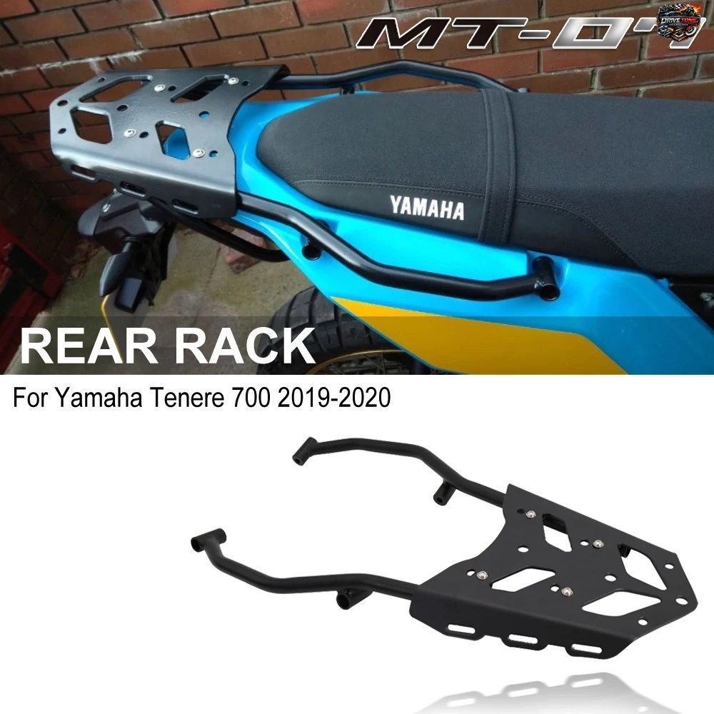 ヤマハ テネレ700 XTZ700 2022 - 24 用リアラゲッジラック 新品 オートバイアクセサリー トップケース リアラックキャリア