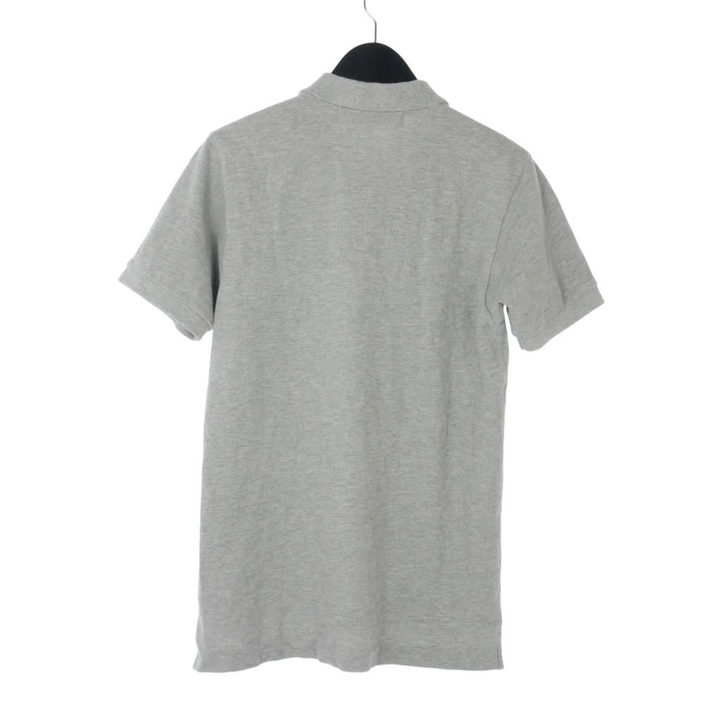 プレイコムデギャルソン PLAY COMME des GARCONS ハートワッペン ポロシャツ 半袖 コットン L グレー AZ-T077