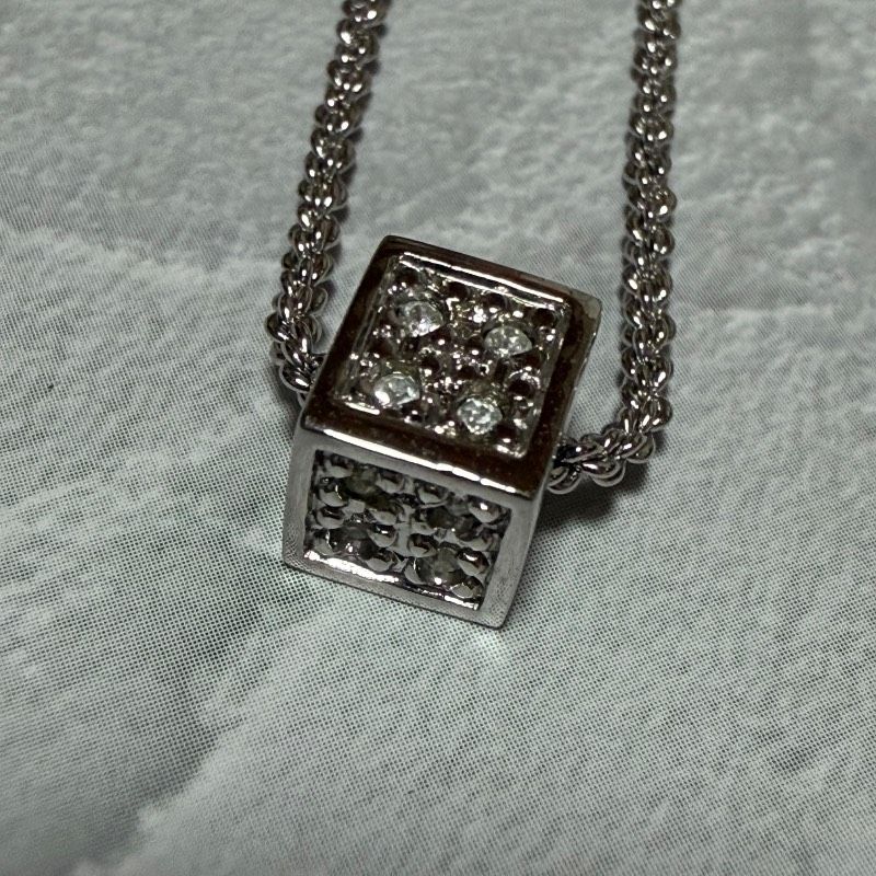 訳あり】Christian Dior クリスチャンディオール ネックレス CDロゴ